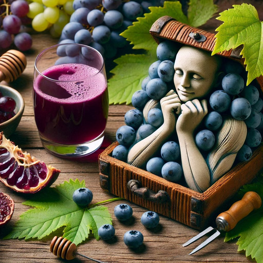 کاهش استرس و اضطراب و خواص شیره انگور قبل خواب